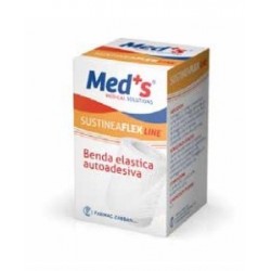 Med's Benda Elastica AutoAutoadesiva 400 x 4 cm