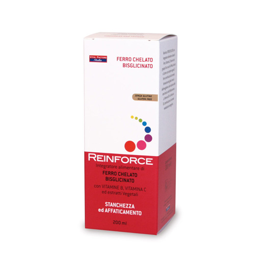 Farmaderbe Reinforce Ferro Chelato Integratore 200 ml