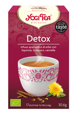 Yogi Tea Detox Bio Infuso di Erbe 17 Bustine