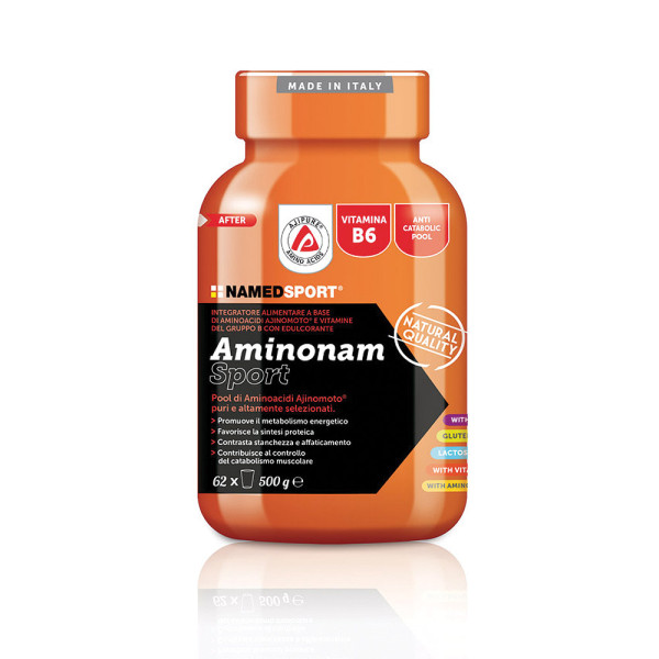 Named Sport Aminonam Sport Integratore di Aminoacidi 500 g