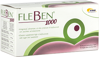 Fleben 1000 Integratore Microcircolo 10 Flaconcini