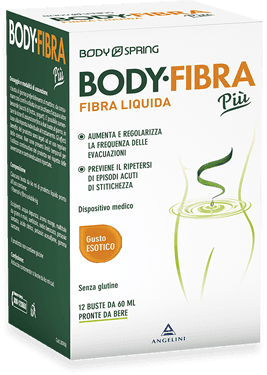 Body Spring BodyFibra Più Integratore Intestinale Gusto Esotico 12 Bustine