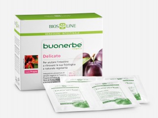 Buonerbe Delicato Integratore Transito Intestinale 20 Bustine