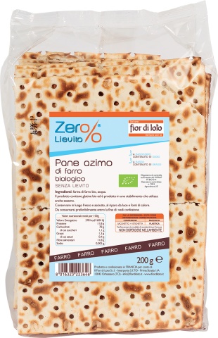 Zer% Glutine Pane Azzimo Farro