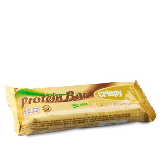 Protein Bar Crispy Barretta Senza Glutine 45 g