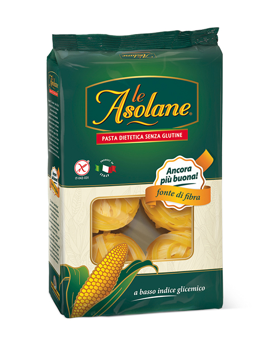 Le Asolane Fonte Fibra Tagliatelle Pasta Senza Glutine 250 g