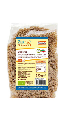 Fior di Loto Zero% Glutine Stelline di Grano Saraceno Bio 250 g