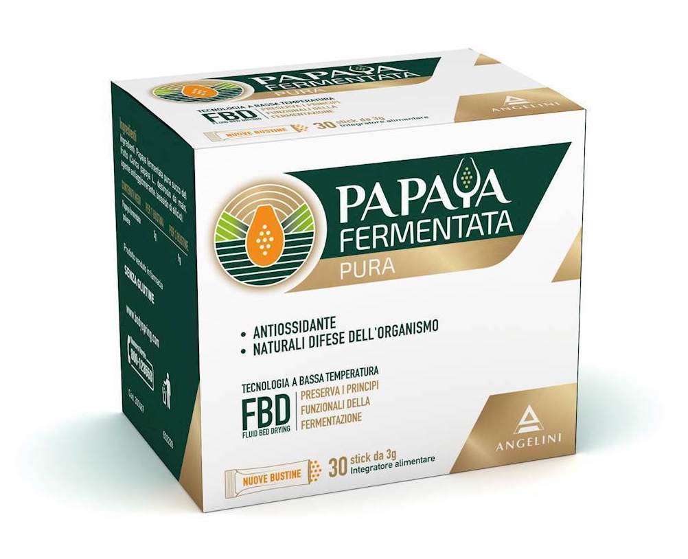 Body Spring Papaya Fermentata Pura Integratore Antiossidante 30 Bustine
