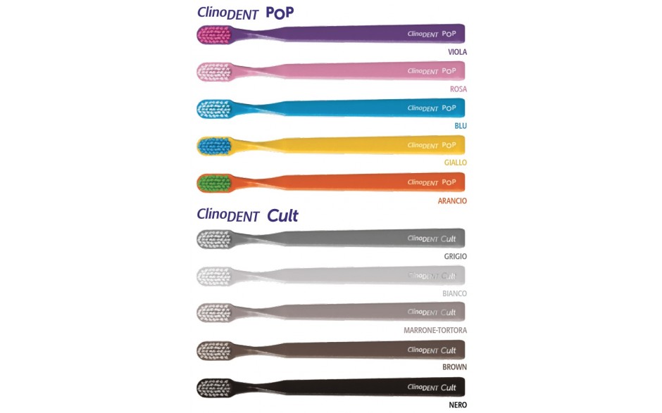CLINODENT CULT GRIGIO SPAZZ M