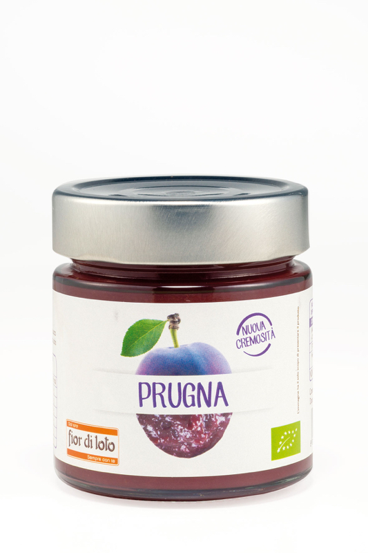 Fior Di Loto Composta Alla Prugna Alimento Biologico 250g.