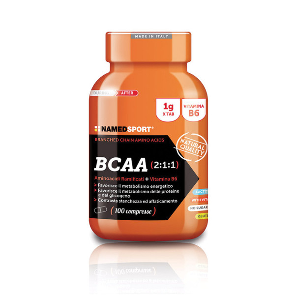 Named Sport BCAA 2:1:1 Integratore Metabolico 300 Compresse
