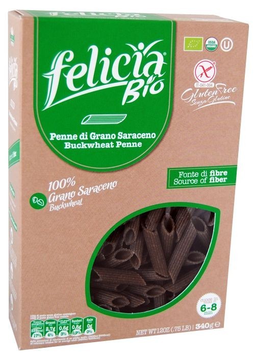 Felicia Bio Penne Rigate Al Grano Saraceno Senza Glutine 340 g