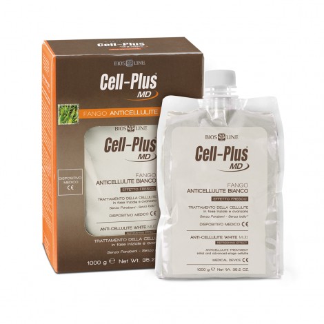 Cell-Plus MD Fango Anticellulite Bianco Effetto Fresco 1 Kg