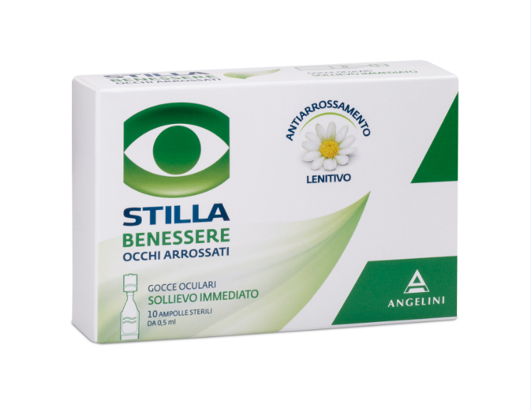 Stilla Benessere Gocce Ooculari 10 Ampolle