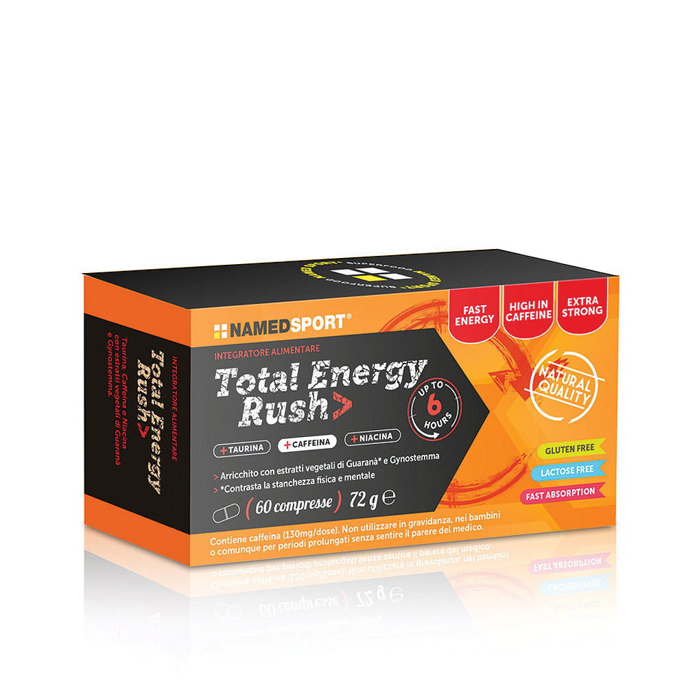 Named Sport Total Energy Rush Integratore Contro Stanchezza 60 Compresse