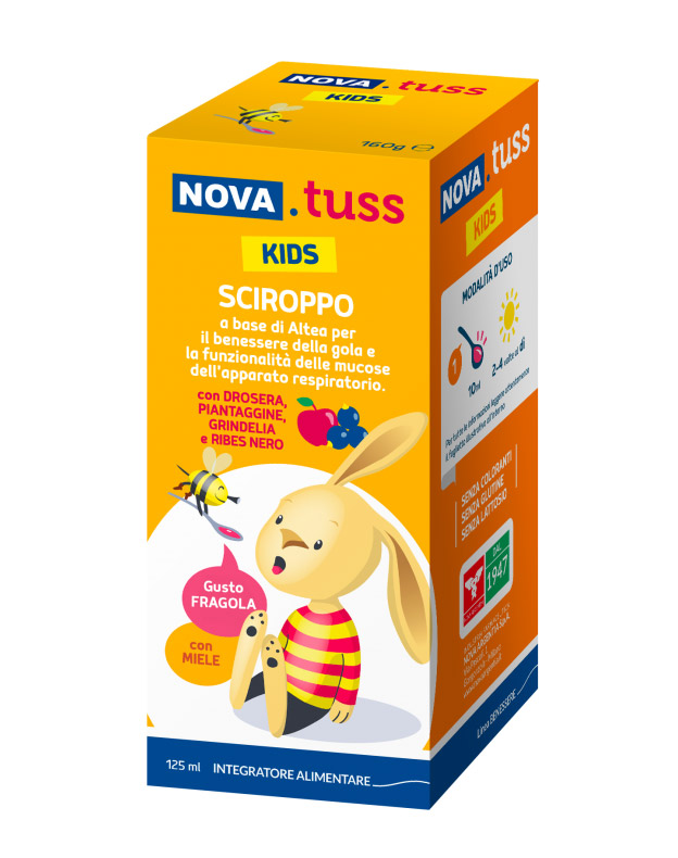 Nova Tuss Kids Sciroppo 160 g