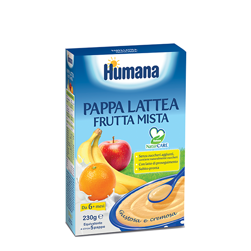 Humana Pappa Lattea Frutta Mista 230 g
