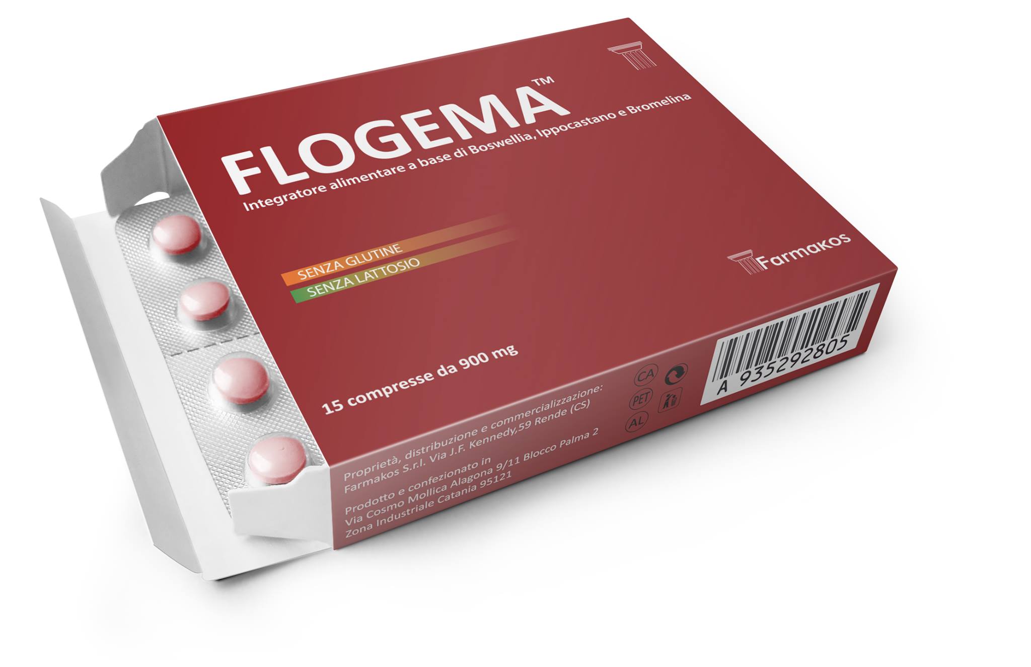 Flogema Integratore 15 Compresse