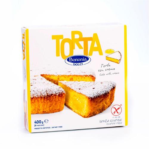 Bononia Senza Glutine Torta Con Crema 400 g