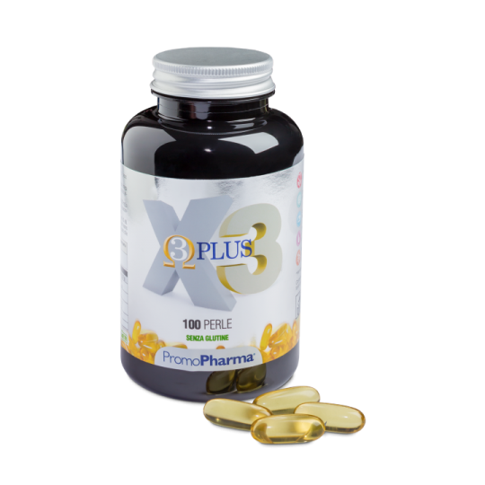PromoPharma Omega RX3 1200 Integratore per Colesterolo 100 perle