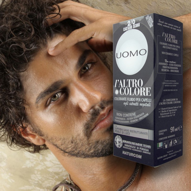 L&#039;ALTRO COLORE UOMO BRUNO/NERO