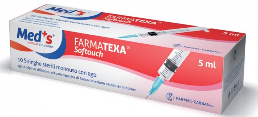 Farmac-Zabban Siringa Monouso Ago 1 Cono Eccentrico 10 ml