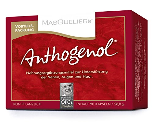 Nature's Plus Masquelier's Original OPCs Anthogenol Integratore Antiossidante 30 Capsule