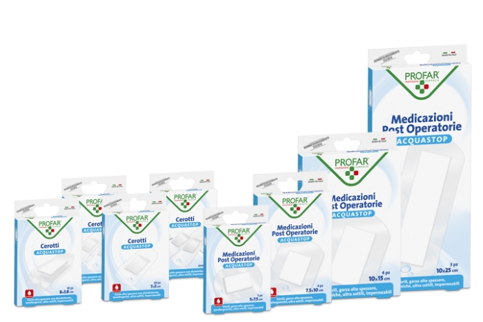 PROFAR MED ACQUASTOP 10X15 4PZ