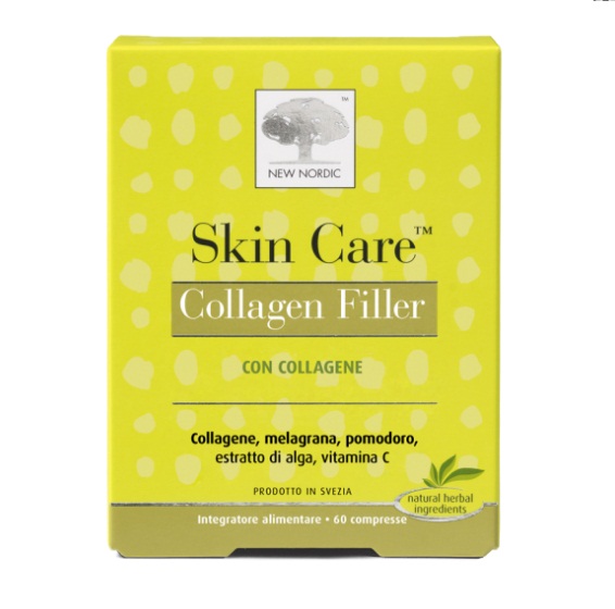 Skin Care Collagen Filler Integratore Per La Pelle 60 Compresse