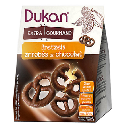Dukan Pretzel Ricoperti Di Cioccolato