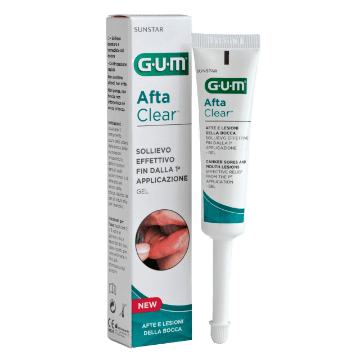 Gum AftaClear Gel Trattamento Antiafte 10 ml