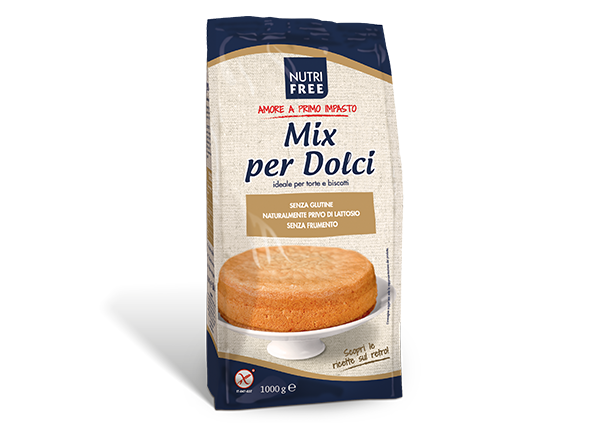 Nutri Free Mix Miscela Di Farine Per Dolci Senza Glutine 1 Kg