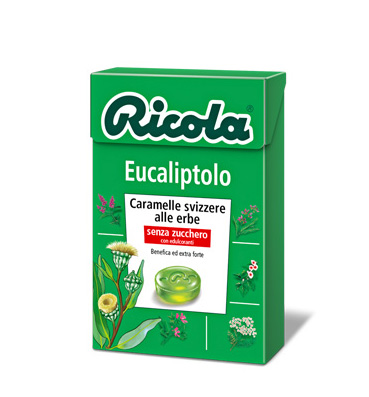Ricola Eucaliptolo Caramelle Svizzere Alle Erbe Senza Zucchero 50 g