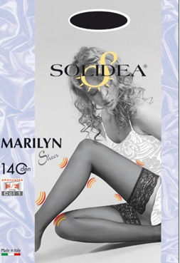 MARILYN 140 Sheer Punta Aperta Nero 1 - S
