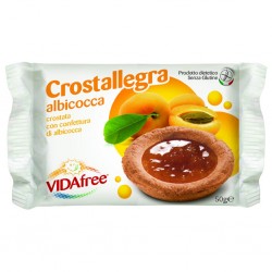 Vidafree Crostallegra Gusto Albicocca Senza Glutine 180 g