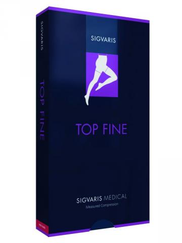 Sigvaris top fine 702 ccl2 tfq monocollant destro lungo crispa punta aperta s plus