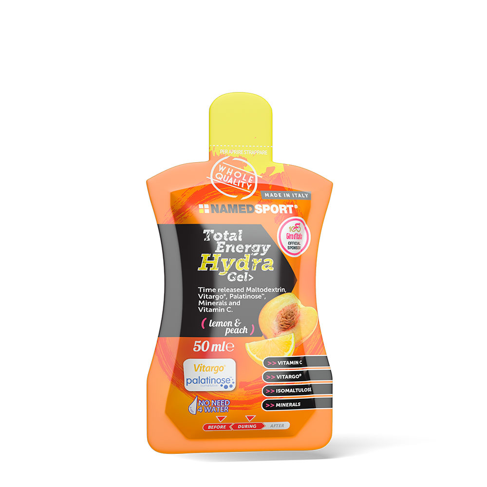 Named Sport Total Energy Hydra Gel Lemon&Pesca Integratore Energetico 50 ml