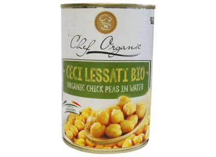 Chef Organic Ceci Lessati 400 g
