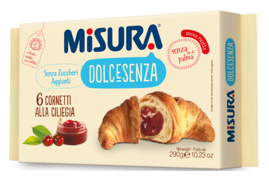 Misura Dolcesenza Cornetti Alla Ciliegia 290 g
