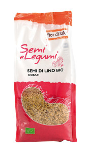 Fior Di Loto Semi Di Lino Dorati Biologici 400 g