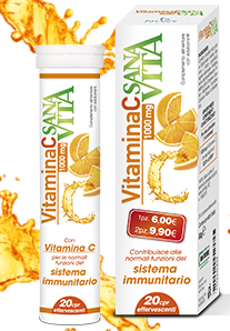 Sanavita Vitamina C Integratore 20 Compresse Effervescenti