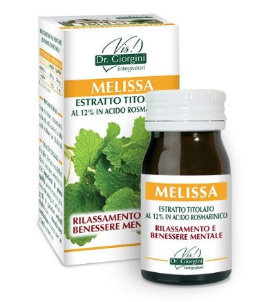 Dr. Giorgini Melissa Estratto Titolato Integratore 60 Pastiglie