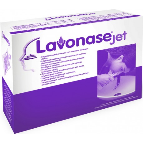 Lavonase Jet Irrigazione Nasale Monouso Con Soluzione Fisiologica Sterile