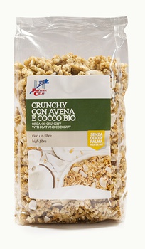 Crunchy Avena Cocco 375G Bio