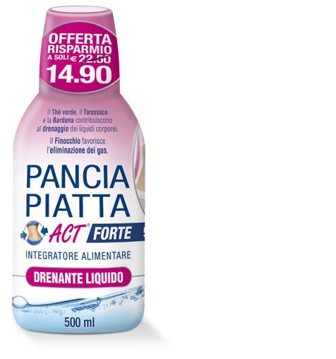 Pancia Piatta Act Forte Integratore 500 ml