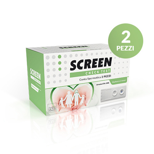 Screen Test Conta Spermatica Test Fertilità Uomo 2 Pezzi