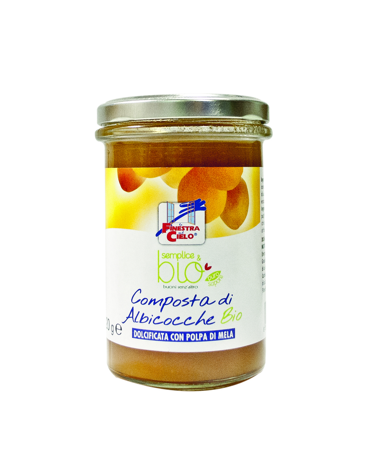 La Finestra sul Cielo Semplice&Bio Composta di Albicocche Bio 220 g