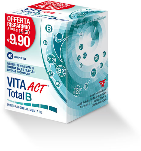 Vita Act Total B Integratore 40 Compresse