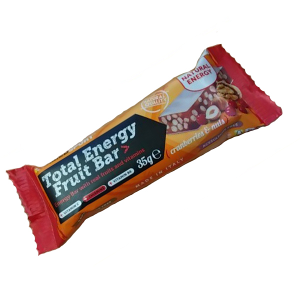 Namedsport Total Energy Fruit Bar Cranberry & Nuts