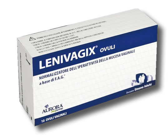 Lenivagix One a Day Infiammazione Vaginale 5 Ovuli